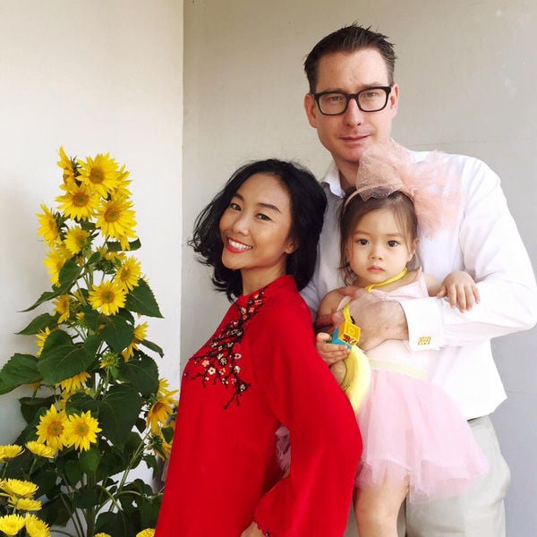 Đoan Trang có cuộc sống vô cùng hạnh phúc bên chồng Tây.