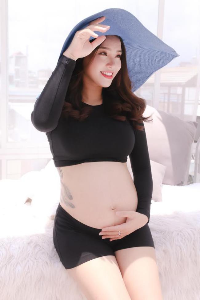 Tính tới thời điểm hiện tại, nữ ca sĩ Hải Băng có 2 đứa con xinh đẹp và đang mang bầu 
