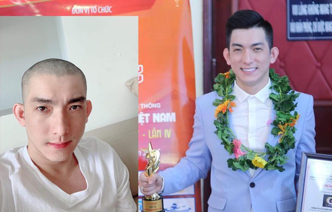 Hình ảnh tiều tụy của Bảo Duy những ngày gần đây.    