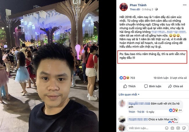 Thiếu gia này khẳng định: “Sau bao nhiêu năm tháng ấy, thì ra anh vẫn như ngày đầu”.    