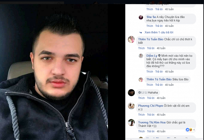 Hội chị em bóc phốt anh chàng ngay trên facbook    