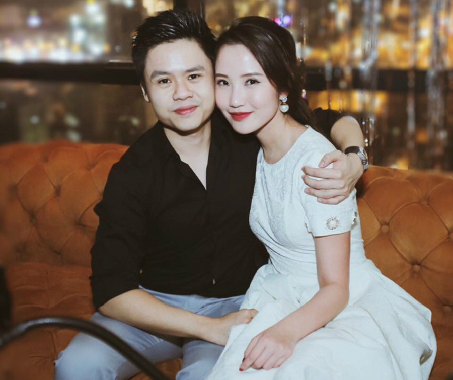 Primmy Trương thời còn mặn nồng.