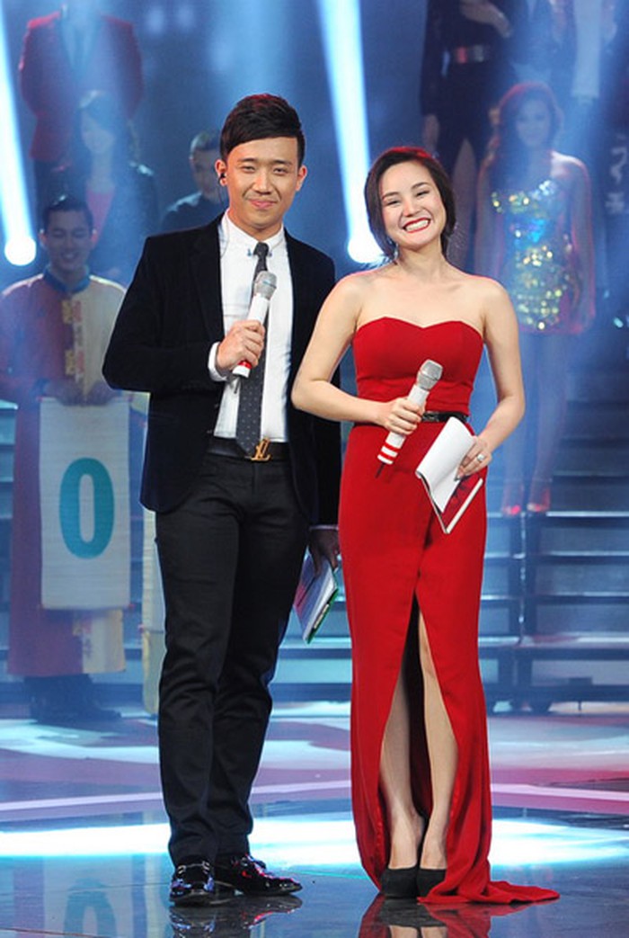 Vy Oanh - Trấn Thành từng kết hợp trong một vài chương trình nhưng rồi chính Vy Oanh đã lên tiếng gọi nam MC là 
