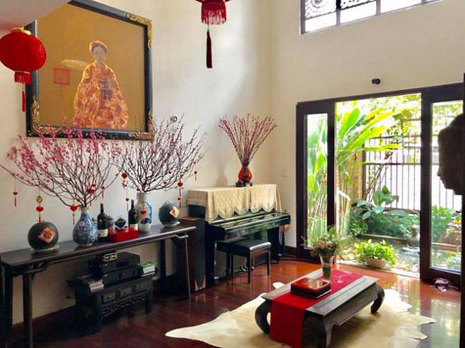 Năm 2006, anh chi số tiền khá lớn để sang sửa lại nhà theo sở thích của bản thân.    