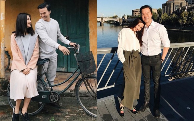 Diễm My 9x từng công khai hẹn hò với bạn trai doanh nhân ở Úc.  