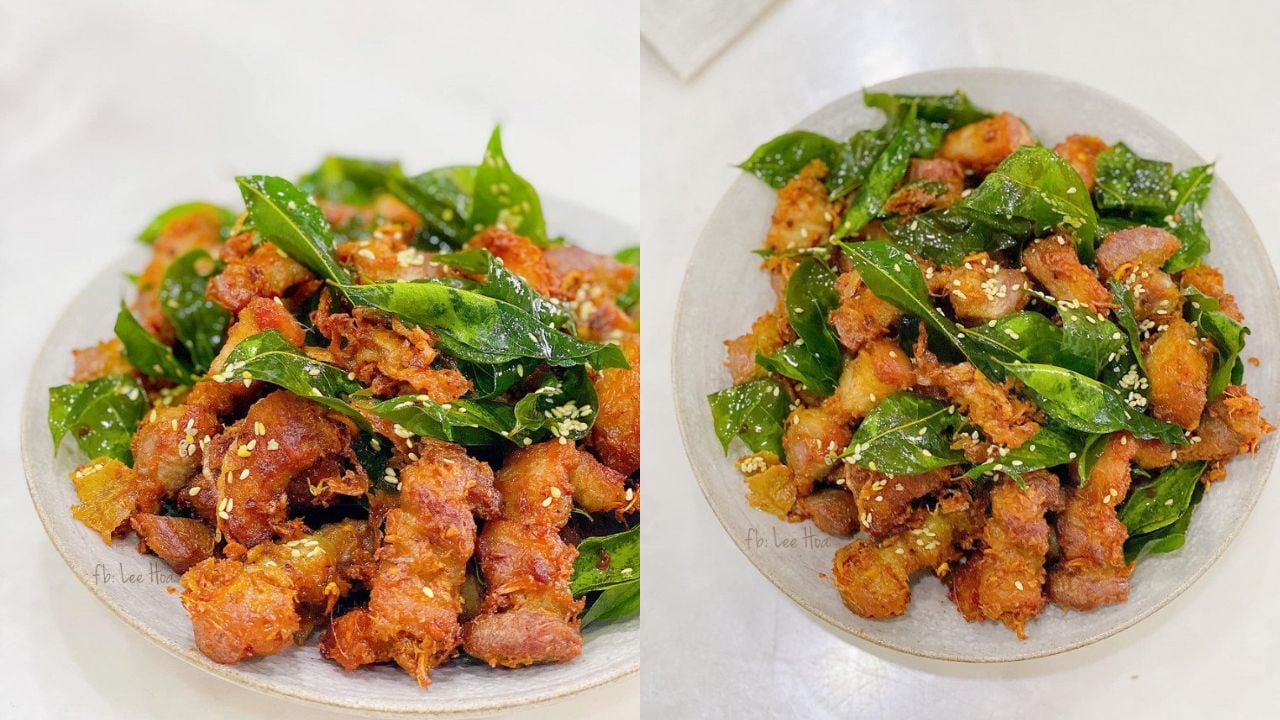 Bạn có thể ăn món thịt ba chỉ chao riềng cùng cơm nóng hoặc nhậu lai rai với bạn bè.