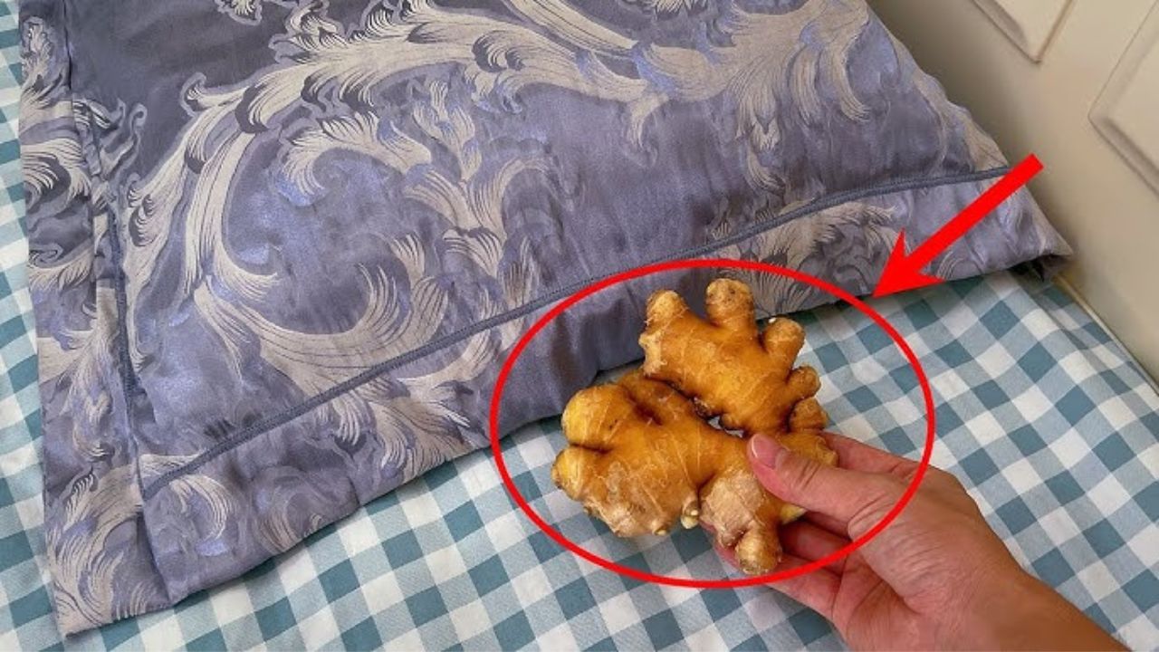 Bạn có thể đặt một củ gừng nhỏ dưới gối, trong các góc phòng… để ngăn chặn côn trùng vào nhà.    