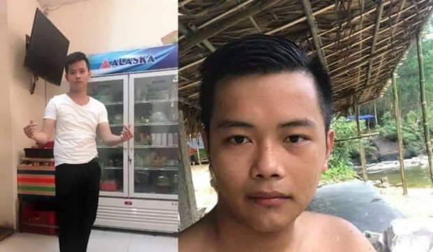 Chân dung nghi can Võ Minh Trung.