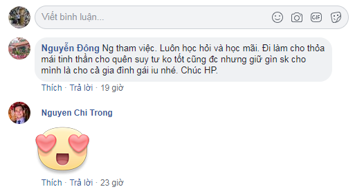 Khán giả khuyên cô giữ gìn sức khỏe.