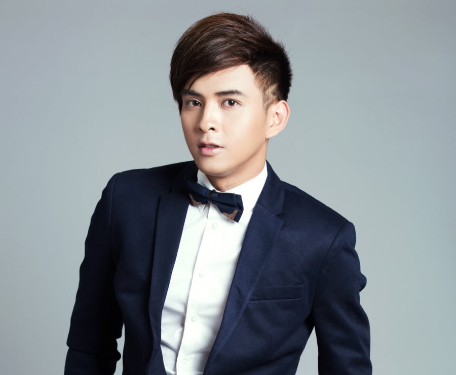 Hình ảnh điển trai của Hồ Quang Hiếu ở hiện tại.
