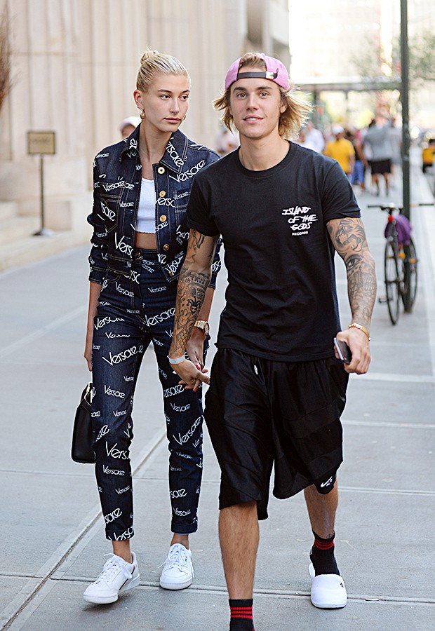 Justin và Hailey.