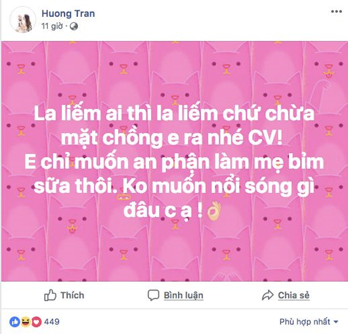 Dòng trạng thái đầy ẩn ý của vợ diễn viên Việt Anh được coi là ngầm 