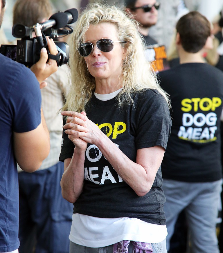 Nữ diễn viên Kim Basinger.
