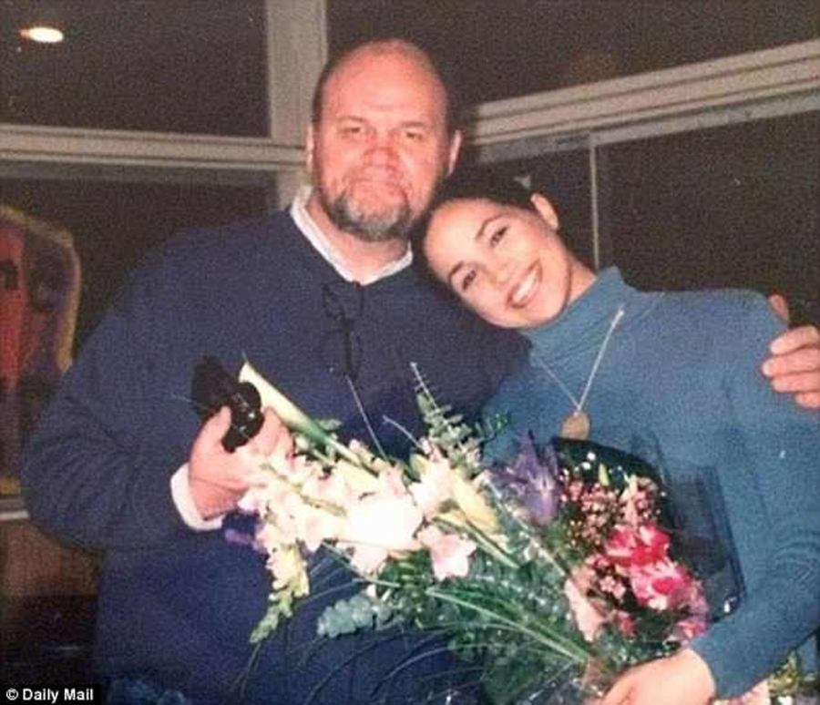 Công nương Meghan Markle và cha ruột.