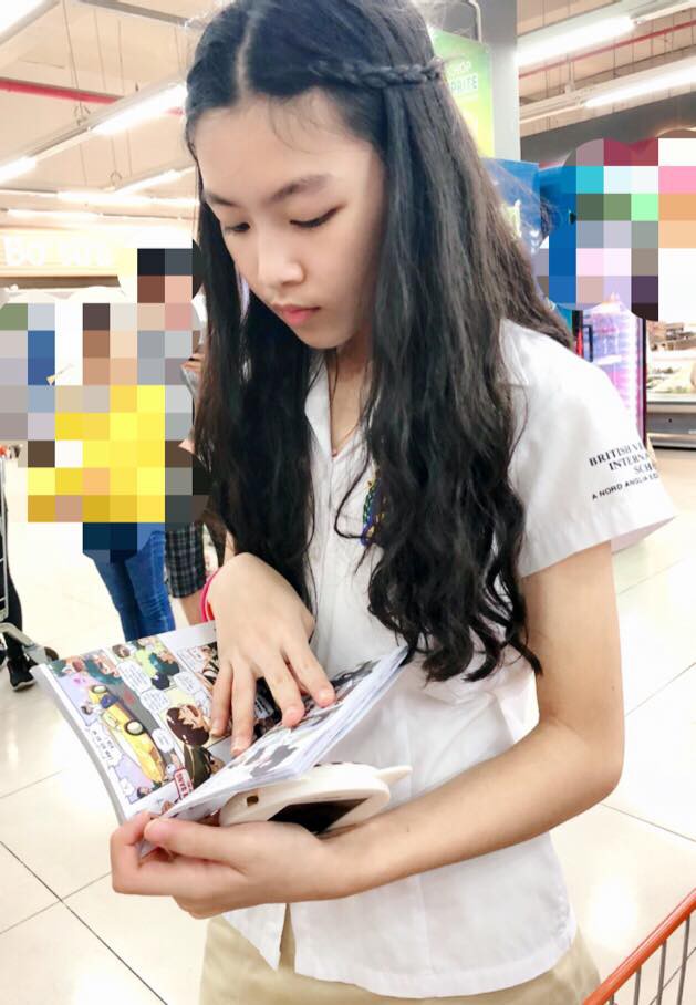 Góc nghiêng xinh đẹp của con gái MC Quyền Linh.