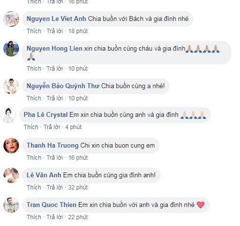 Loạt sao Việt gửi lời chi buồn sâu sắc tới Shbet111 slot, casino, thể thao, xổ số và ca sĩ Hoàng Bách.