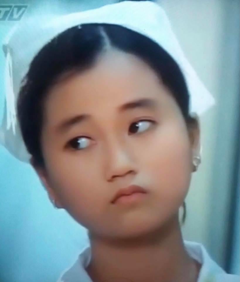 Lâm Vỹ Dạ chia sẻ hình ảnh cách đây nhiều năm khi tham gia phim Vòng xoáy tình yêu. 