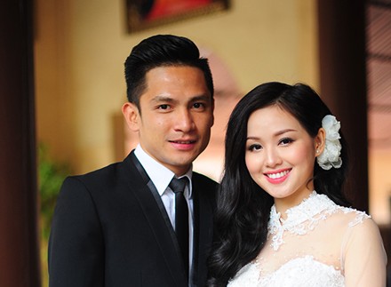 Tâm Tít lên xe hoa vào đầu năm 2015.
