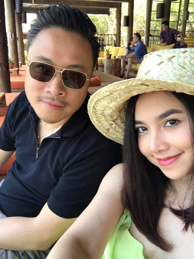 Ảnh ngọt ngào của cặp vợ chồng diễn viên, đạo diễn.