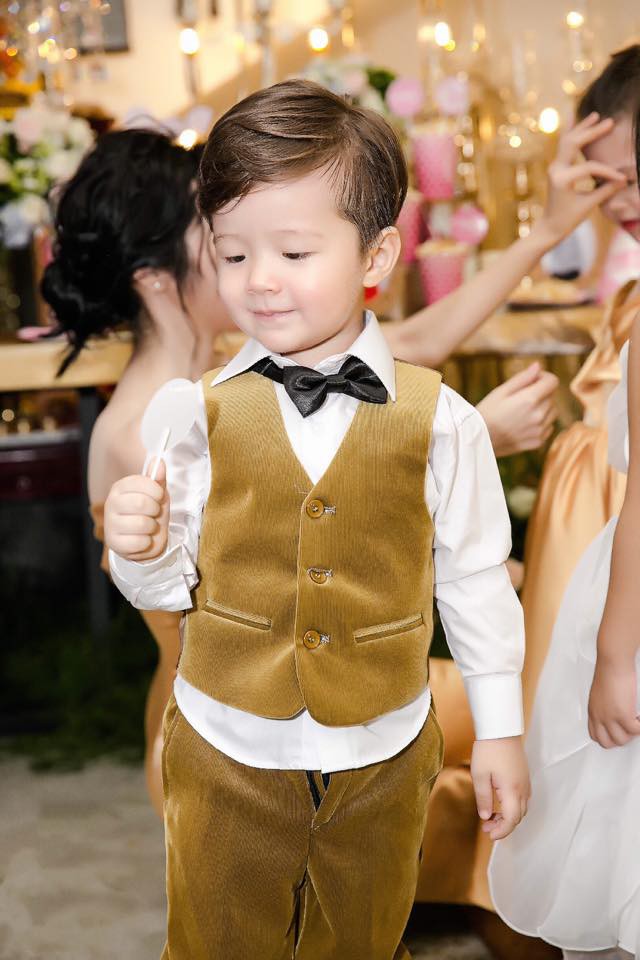 Nét tinh nghịch của Alfie ở tuổi lên 3.