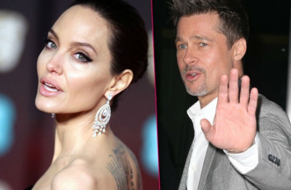 Angelina Jolie và Brad Pitt.