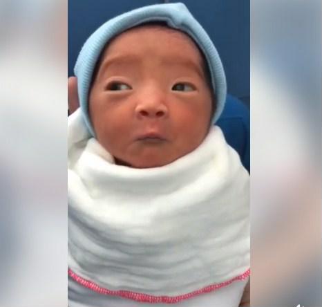 Biểu cảm khó đỡ của Anna khi nghe mẹ Khánh Thi gọi tên.