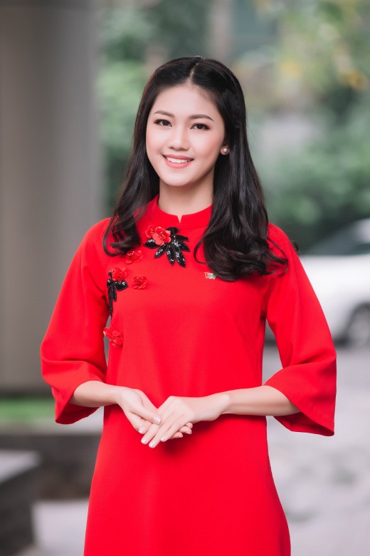 Thanh Tú đang làm việc tại Đài truyền hình Việt Nam.