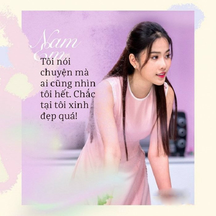 Nam Em tự nhận mình xinh.