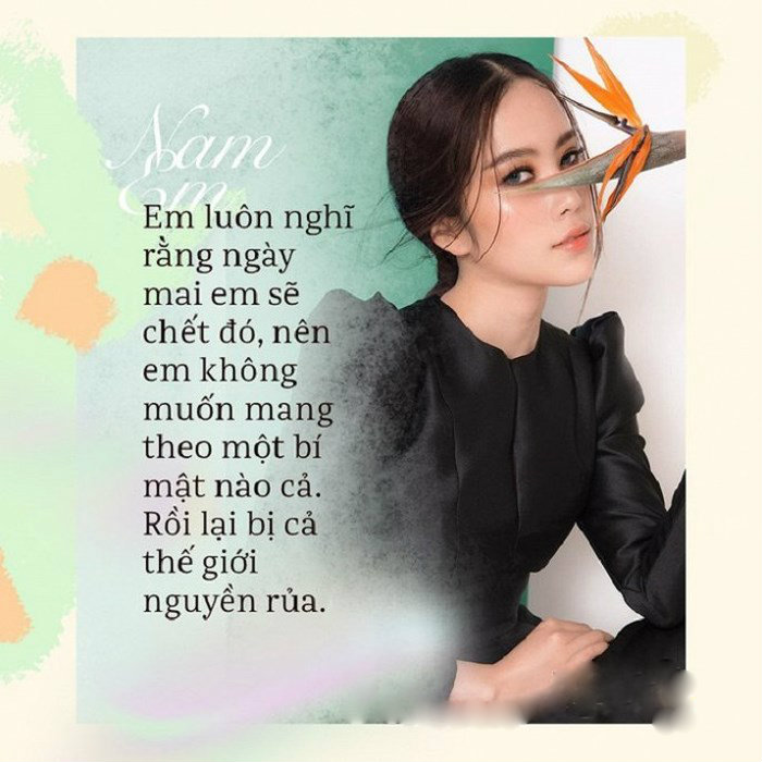 Từ khi tạo ra bao nhiêu sóng gió khi công khai chuyện tình cảm Nam Em khiến nhiều người phải tự hỏi cô gái này đến từ hành tinh nào?