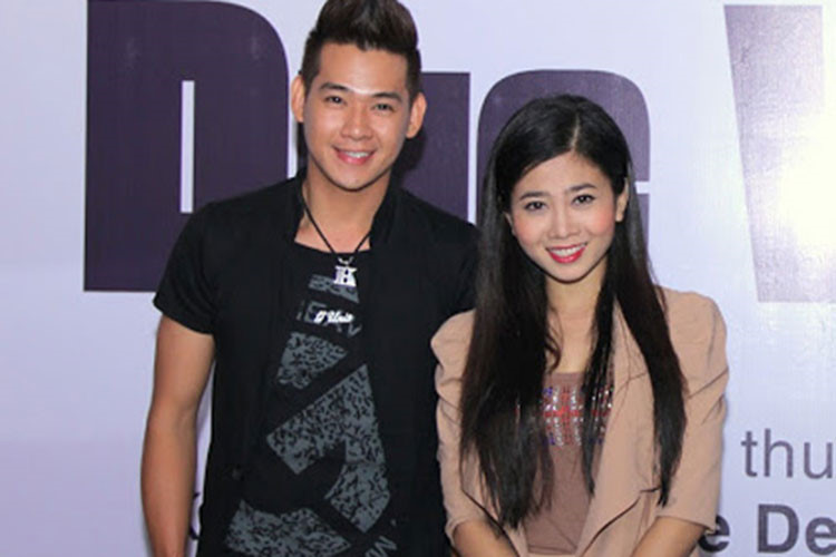 Phùng Ngọc Huy và Mai Phương thuở còn mặn nồng.
