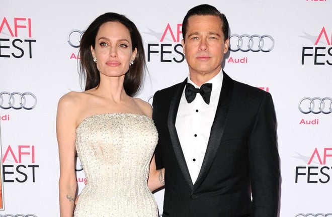 Angelina Jolie và Brad Pitt.