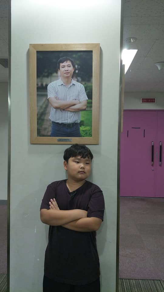 Bi Béo và đạo diễn Đỗ Thanh Hải.