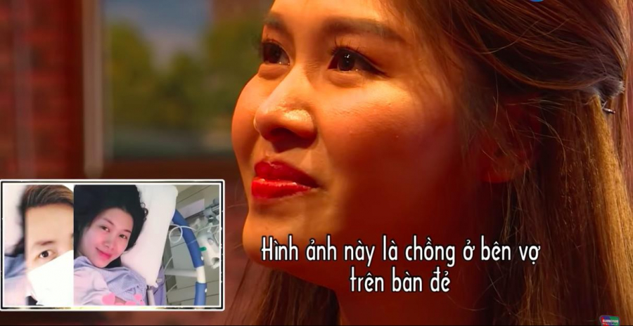 Thủy Anh bật khóc vì xúc động.