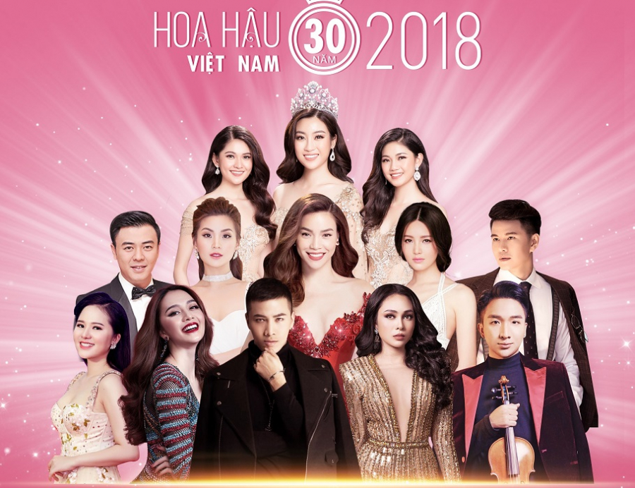 Dàn sao Việt sẽ có mặt trong đêm chung kết Hoa hậu Việt Nam 2018.