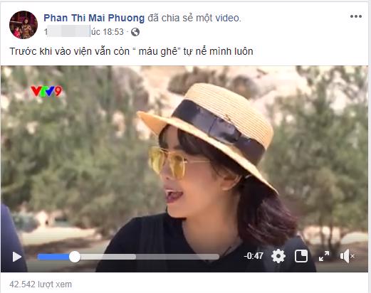 Trước khi nhập viện Mai Phương cũng từng dẫn chương trình rất máu lửa.