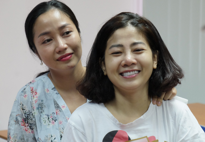 Trong thời gian Mai Phương ở viên, Ốc Thanh Vân luôn ở bên chăm sóc, giúp đỡ cô rất nhiều.