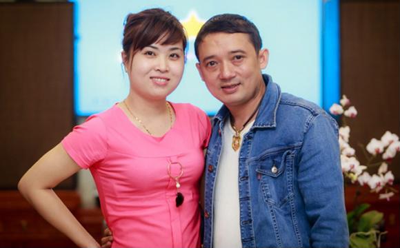 Chiến Thắng và bà xã Thu Ngọc.