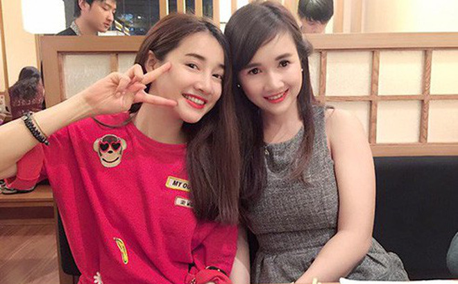 Nhã Phương và chị gái Bích Trâm.