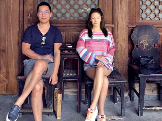 Trương Vũ Kỳ và chồng Viên Ba Nguyên.