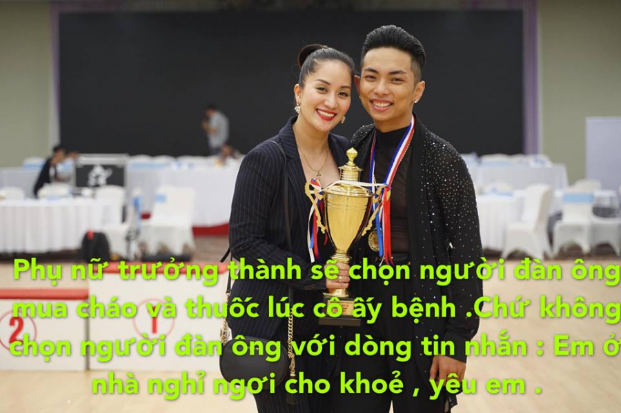 Chia sẻ của Khánh Thi.