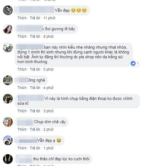 Dân mạng cho rằng Hoa hậu vẫn xinh dù ảnh chưa chỉnh sửa.