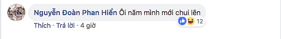Bình luận hài hước của ông xã Phan Hiển.