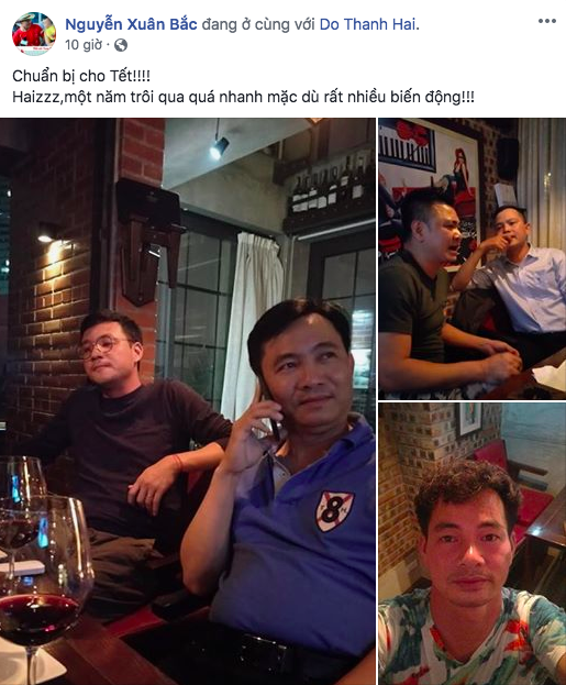 Những hình ảnh được nghệ sĩ Xuân Bắc đăng tải.