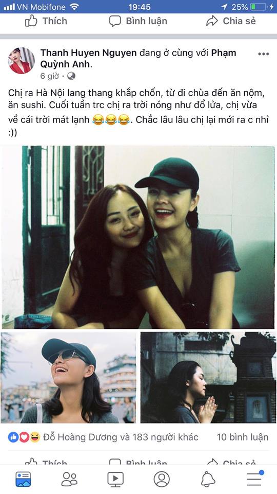 Nữ ca sĩ vẫn vi vu mặc dư luận đang bàn tán về cuộc hôn nhân tan vỡ của mình.