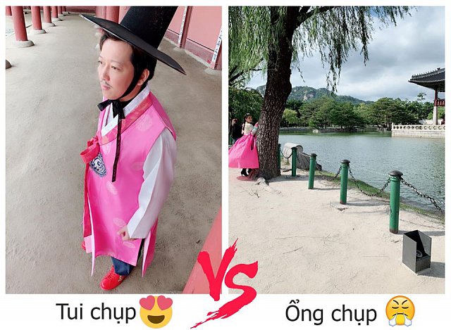 Bức ảnh khá là hài hước mà Nhã Phương chia sẻ trên trang cá nhân của mình.