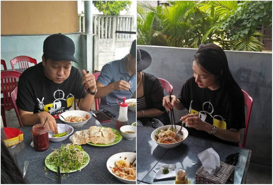 Trên mạng xã hội lan truyền chóng mặt hình ảnh Trường Giang và Nhã Phương diện đồ đôi, cùng ngồi ăn với người thân tại quê nhà của nam danh hài ở Quảng Nam.  Được biết, cả hai về quê nhà của Trường Giang để chuẩn bị làm đám giỗ mẹ của nam danh hài. Có thể nói, sau 1 tháng làm Quatrian shbet hiện đang mở, cặp đôi vẫn khiến người hâm mộ chưa thôi 