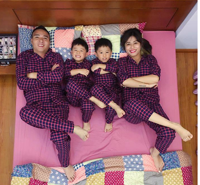 Trần Mạnh Hùng đối xử với các con của Hoàng Linh như một người cha đẻ.