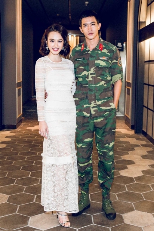 Angela Phương Trinh và Võ Cảnh.