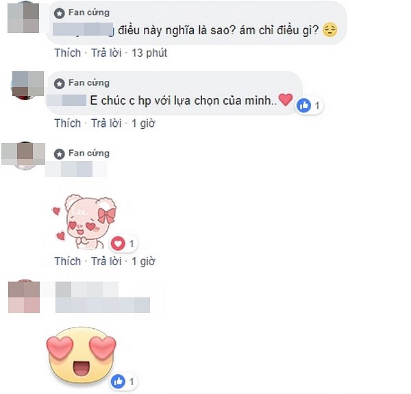 Dân mạng tò mò với chia sẻ của Khổng Tú Quỳnh.