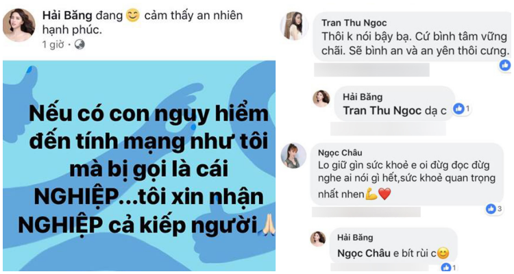 Hải Băng đáp trả những lời chỉ trích vì mau chóng có thai sau 3 tháng đẻ mổ.
